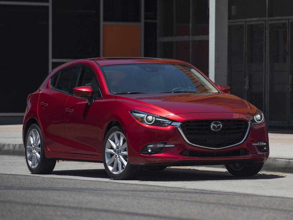 Mazda Mazda3 (BM) 3 поколение, рестайлинг, хэтчбек 5 дв. (08.2016 - 02.2019)